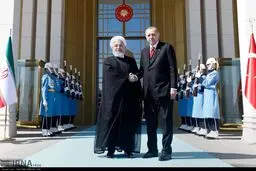 تصاویری از دیدار حسن روحانی و اردوغان در ترکیه
