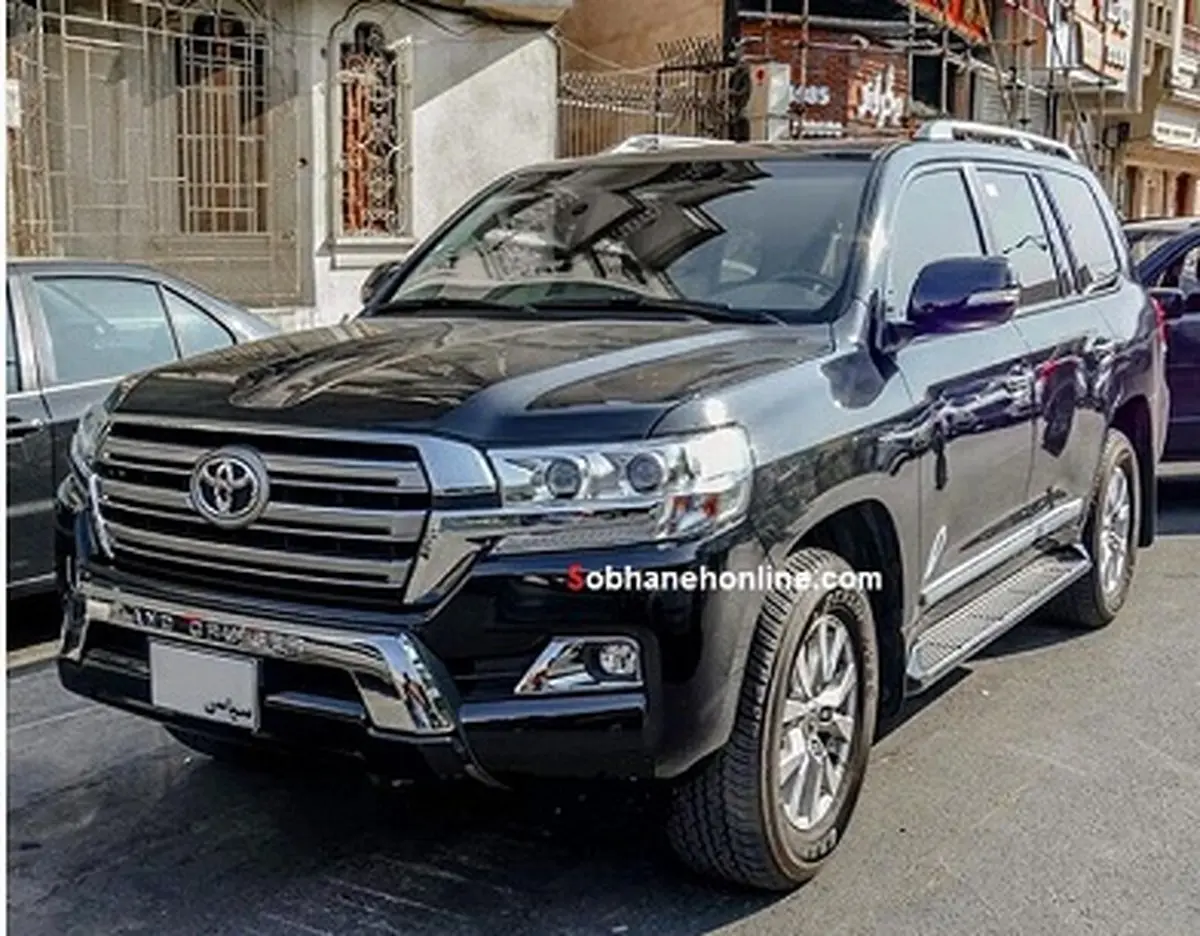 جدیدترین شاسی بلند تویوتا در خیابان های تهران!/عکس