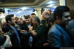 چه کسانی در ختم مادر سردار سلامی شرکت کردند؟/ تصاویر