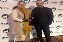 کارگردان زن ایرانی برنده یک جایزه بین المللی شد/عکس