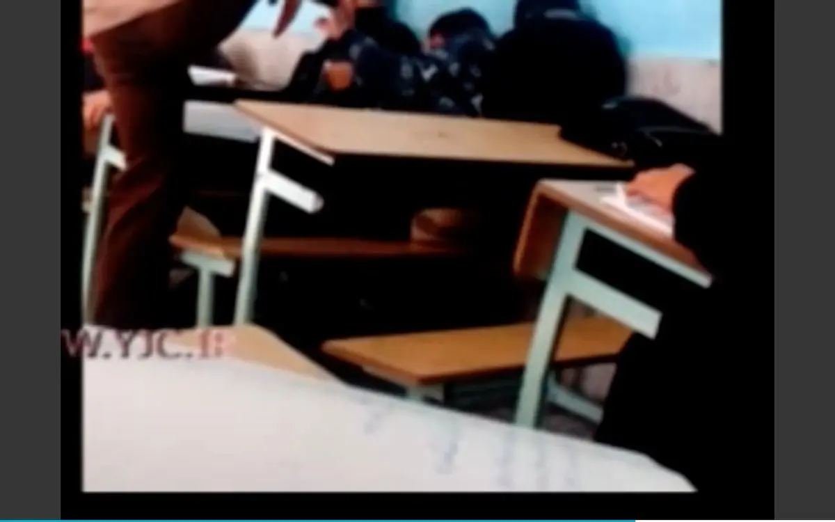 تنبیه‌ خشن معلم الیگودرزی اخراج موقت اورا در پی داشت/معلم اظهار ندامت کرده/تصاویر واقعی است