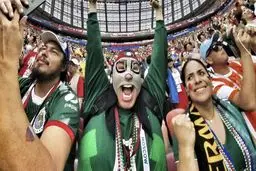 تصاویری دیدنی از حواشی روز چهارم جام جهانی 2018