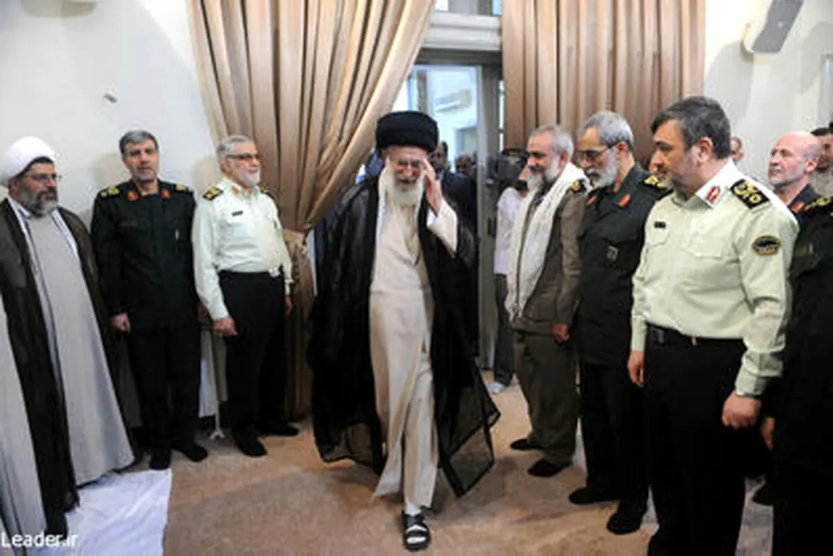 دیدار فرماندهان نظامی با رهبر معظم انقلاب/ تصاویر