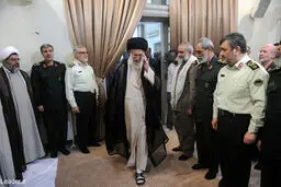 دیدار فرماندهان نظامی با رهبر معظم انقلاب/ تصاویر