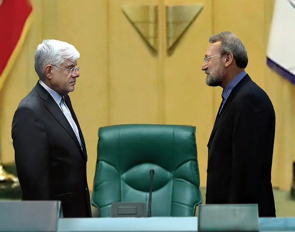 رقابت عارف و لاریجانی بر سر کرسی ریاست مجلس دهم؛ استراتژی افراطی‌ها برای دو قطبی کردن پارلمان