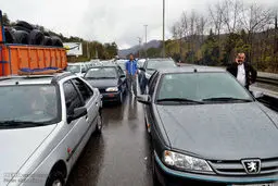 ترافیک در جاده هراز/تصاویر