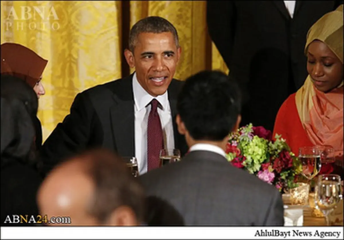 ضیافت افطار باراک اوباما برای مسلمانان آمریکا در کاخ سفید/تصاویر