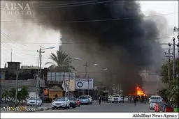 تصاویر حمله انتحاری داعش به کنسولگری آمریکا در اربیل