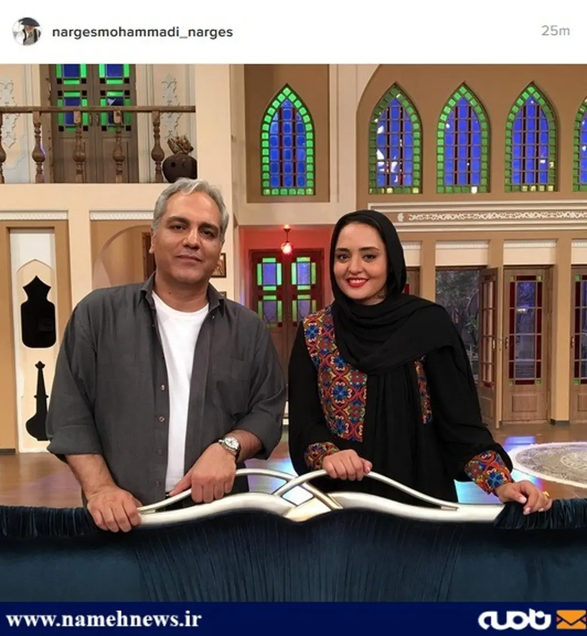 مهمان امشب دورهمی تغییر کرد/عکس