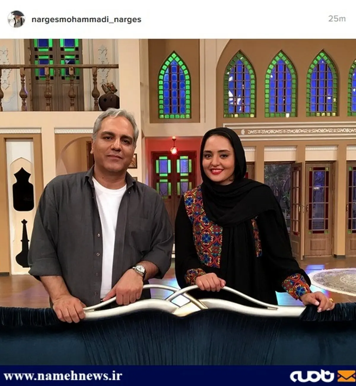 مهمان امشب دورهمی تغییر کرد/عکس