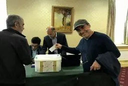 کمال تبریزی در هتل کارلتون کن رای داد/عکس