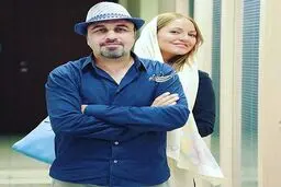رضا عطاران و مهناز افشار در یک قاب/عکس