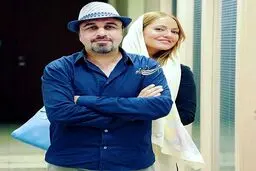 رضا عطاران و مهناز افشار در یک قاب/عکس