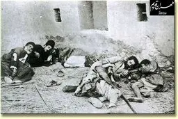معتادان بی خانمان قاجاری/عکس