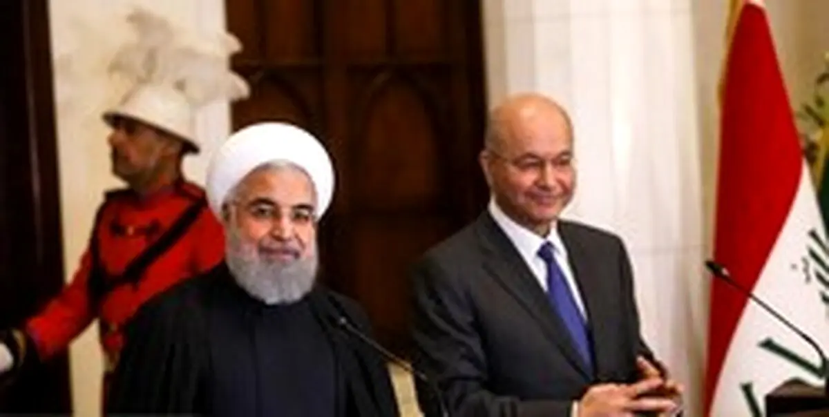 روحانی در دیدار رئیس جمهور عراق: استفاده از پول‌های ملی، تجارت ما را از ارزهای خارجی بی نیاز می کند