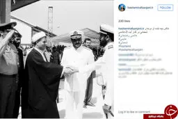 عکس دیده نشده از هاشمی رفسنجانی و شمخانی