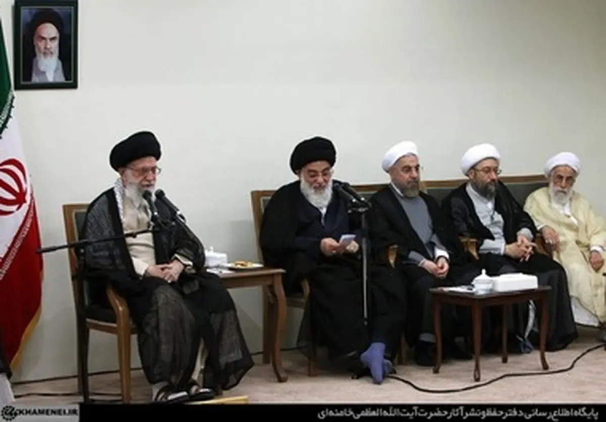 تصاویر دیدار اعضای مجلس خبرگان با رهبرمعظم انقلاب