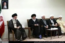 تصاویر دیدار اعضای مجلس خبرگان با رهبرمعظم انقلاب