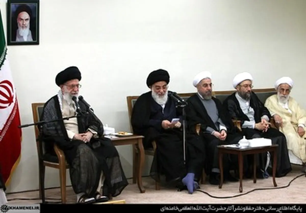 تصاویر دیدار اعضای مجلس خبرگان با رهبرمعظم انقلاب