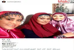 تیپ و ظاهر متفاوت نسرین مقانلو / عکس