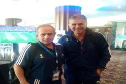 كي‌روش و مديرعامل سابق ملوان در كلاس آموزشي AFC + عكس