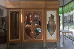 تصویر ضریح جدید حرم عبدالعظیم حسنی (ع)
