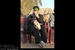 زائران حسینی در جاده نجف به کربلا/ تصاویر