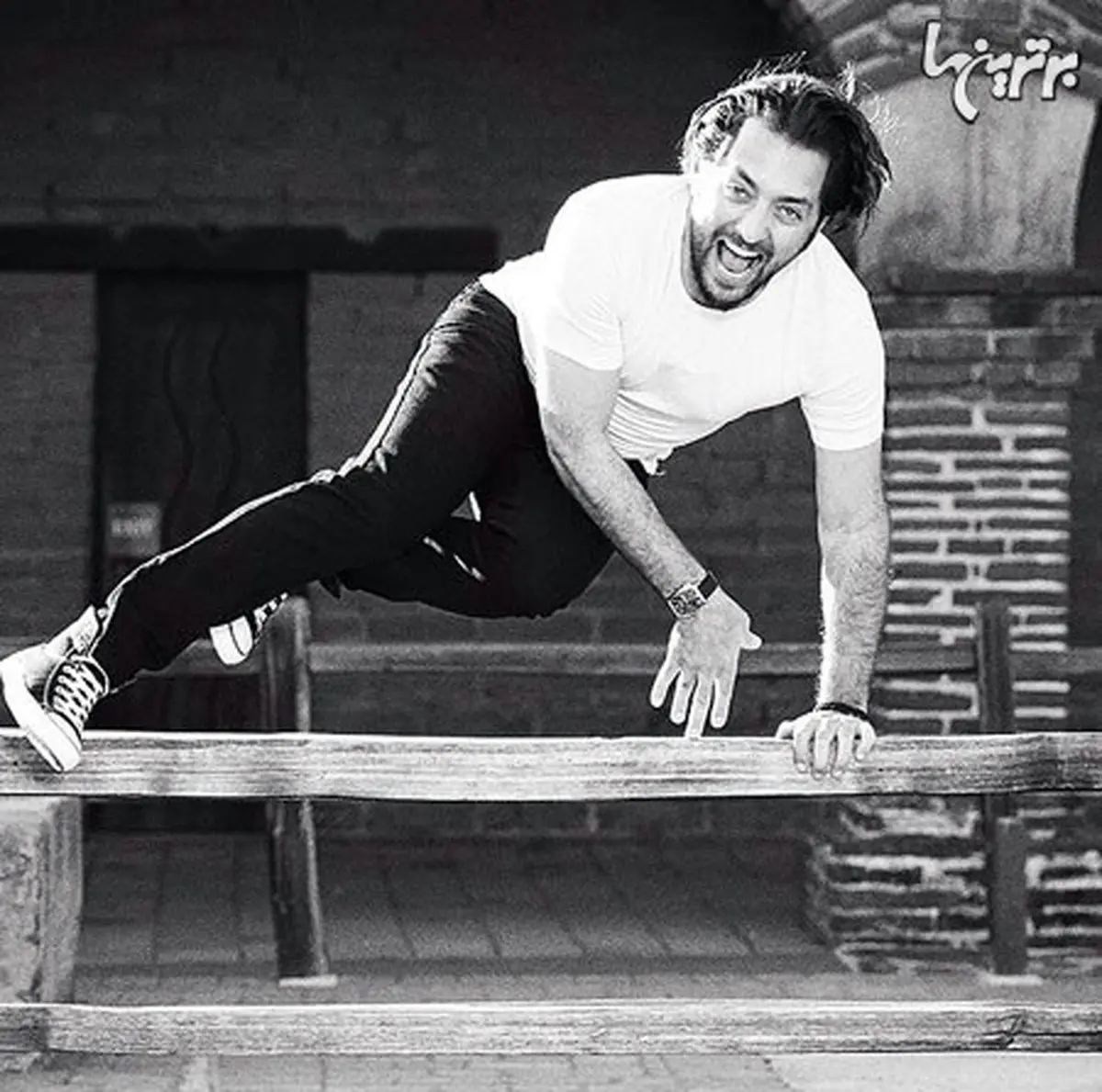 عکسی متفاوت از بهرام رادان