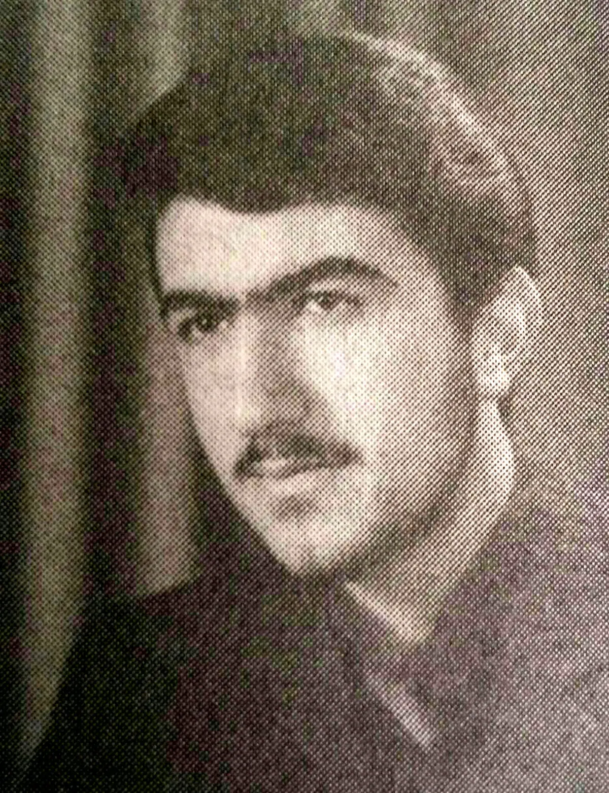 عکس قدیمی از رضاکیانیان در دوران طلبگی