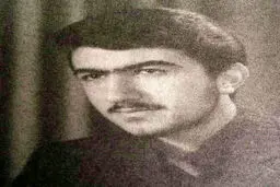 عکس قدیمی از رضاکیانیان در دوران طلبگی