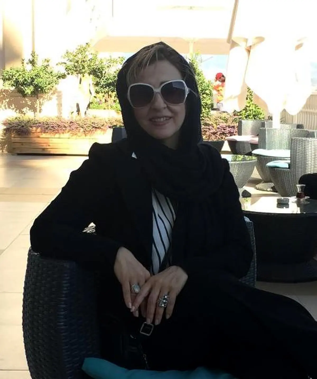 تیپ مرجانه گلچین در آنتالیا