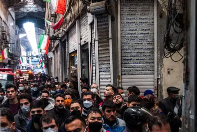 آتش سوزی بازار