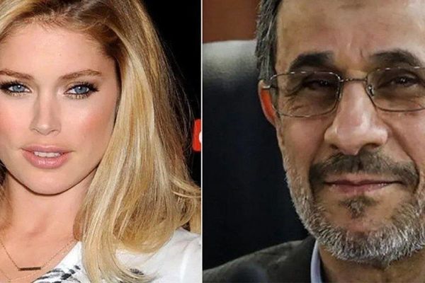 ابراز علاقه مجدد مدل معروف و زیبا به احمدی نژاد ! + عکس