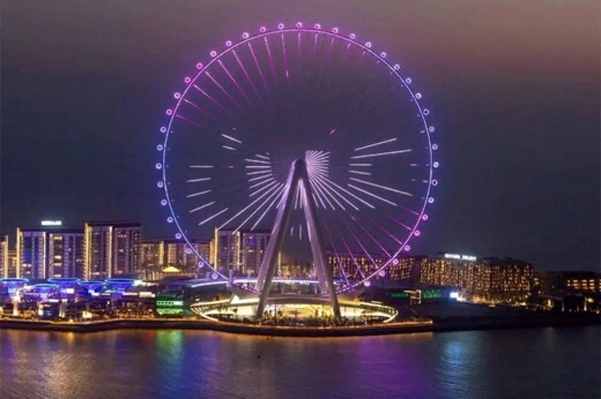  افتتاح بلندترین چرخ و فلک جهان در دبی|فیلم