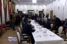اولین تصویر از جلسه مذاکره روس ها و اوکراینی‌ها
