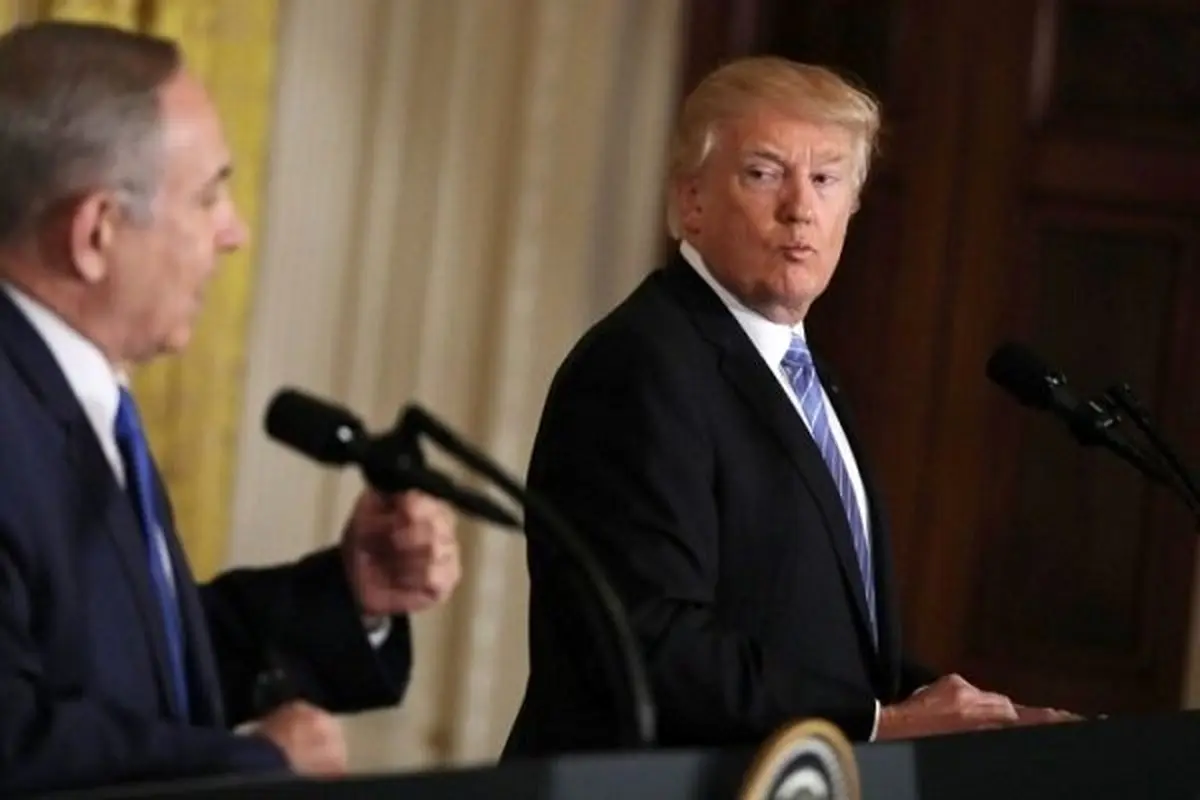 ترامپ رو در روی نتانیاهو ایستاد: درباره ایران حرف نزن!