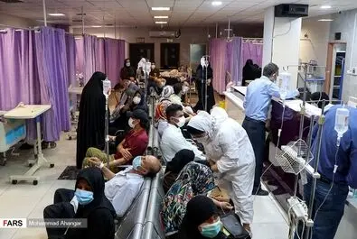 تصاویر هولناک از تاخت و تاز کرونا در اهواز