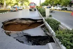  رکورددار فرونشست دنیا این نقطه از تهران است + فیلم