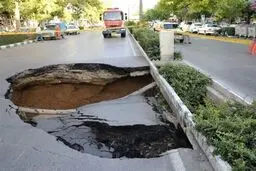  رکورددار فرونشست دنیا این نقطه از تهران است + فیلم