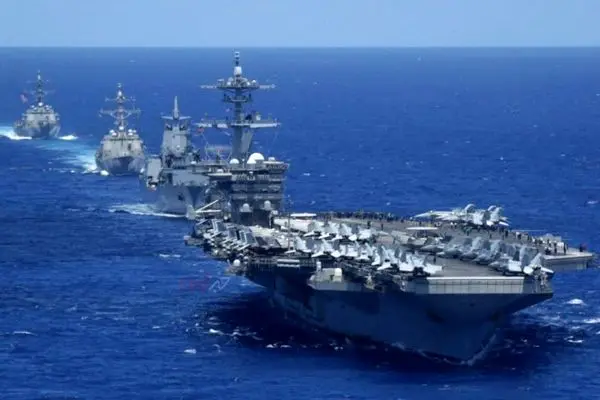 حمله آمریکا به یک کشتی در مسیر ایران