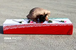 ورود پیکر ۲۲ شهید تفحص شده از شلمچه