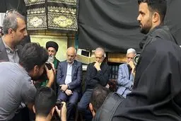 تصاویر متفاوت و جالب از عزاداری پزشکیان در آیین تکریم ۵۷ شهید ارتش 