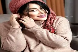 تیپ هنری و متفاوت سارا منجزی پور در کنار خواننده معروف+عکس