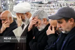تصاویر چهلمین روز شهادت سردار شهید سید رضی 