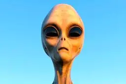 سقوط یوفو و پیدا شدن یک موجود فرازمینی در حال مرگ