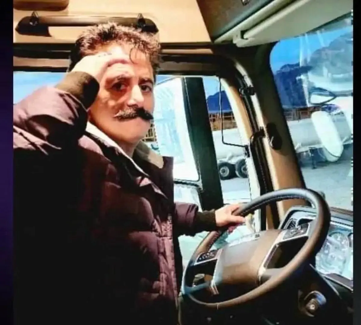 اعتراض با کامیون ممنوع! بازداشت شهاب دارابی پس از حمایت از کامیون‌داران