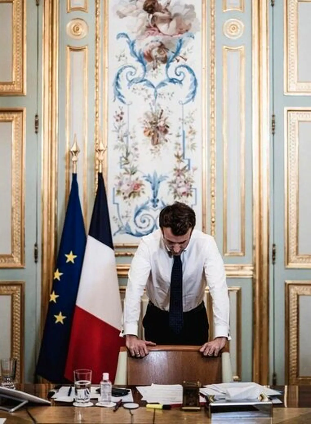 بیانیه مکرون علیه ایران و سپاه