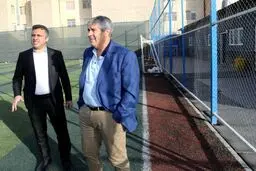 بازدید سرمربی اسپانیایی از امکانات استقلال