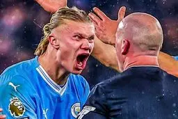 انفجار هالند:  خشم بر انگیز تر ین سوت فوتبال جهان!