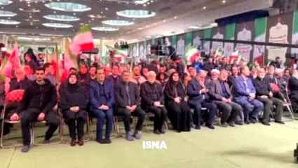 مراسم‌ چهلم جانباختگان حوادث دی‌ماه با حضور مسئولین